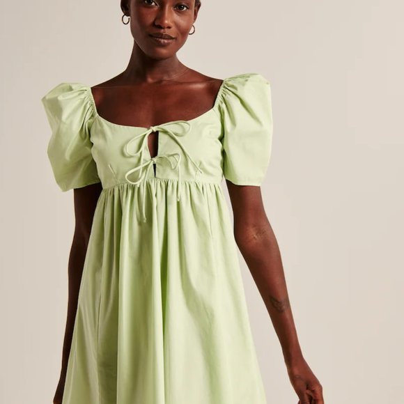 Abercrombie & Fitch Dresses Abercrombie Keyhole Babydoll Mini Dress